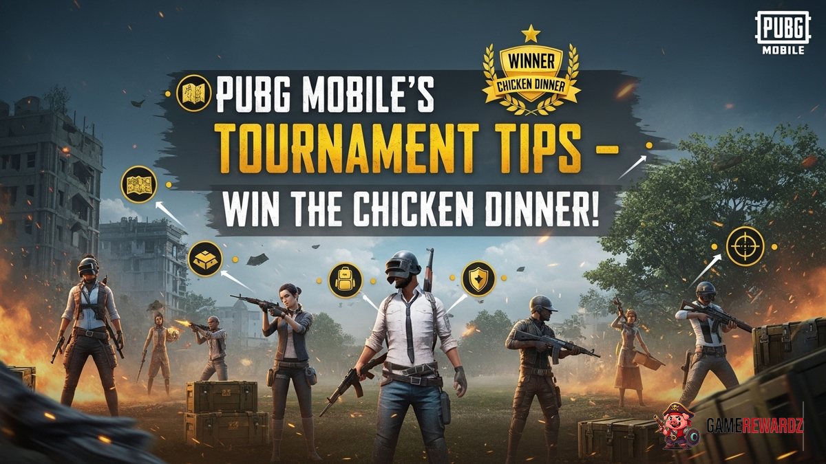 PUBG Mobile&#039;s Tournament Tips – Win the Chicken Dinner!
